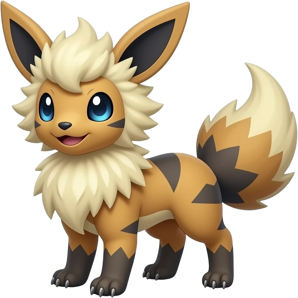 Absol-Sylveon-Jolteon-Litten-Luxray-Fakémon-hybrid emoji