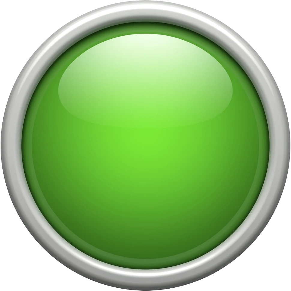 GREEN BOTON 3D BUTTON emoji