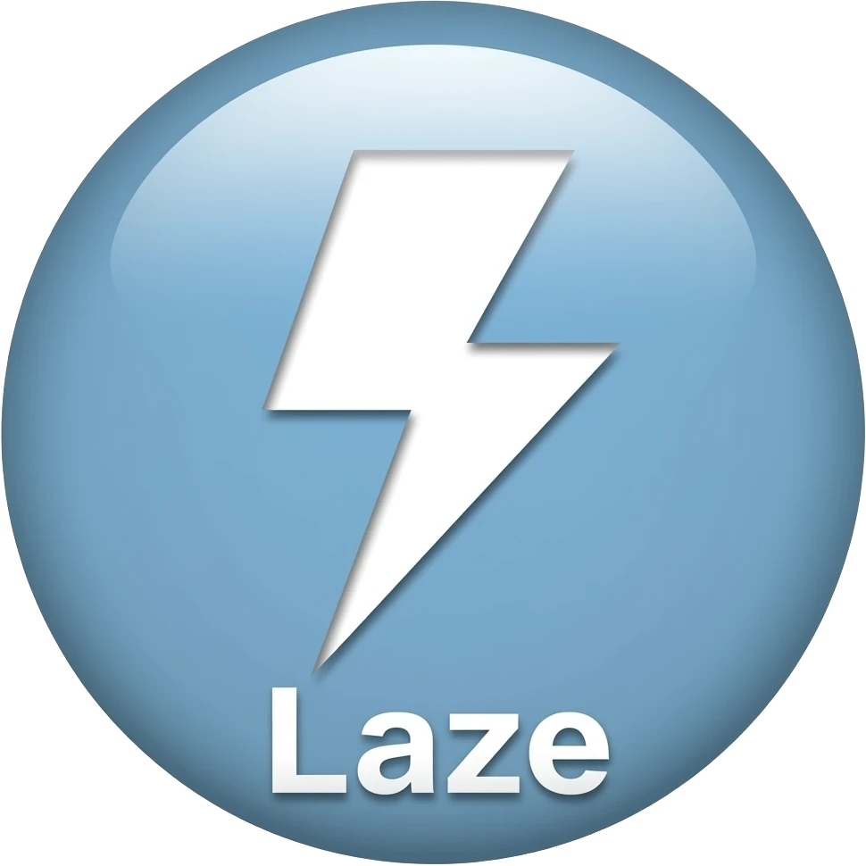 I want the name (Aljaze) with a lightning bolt symbol above it. emoji