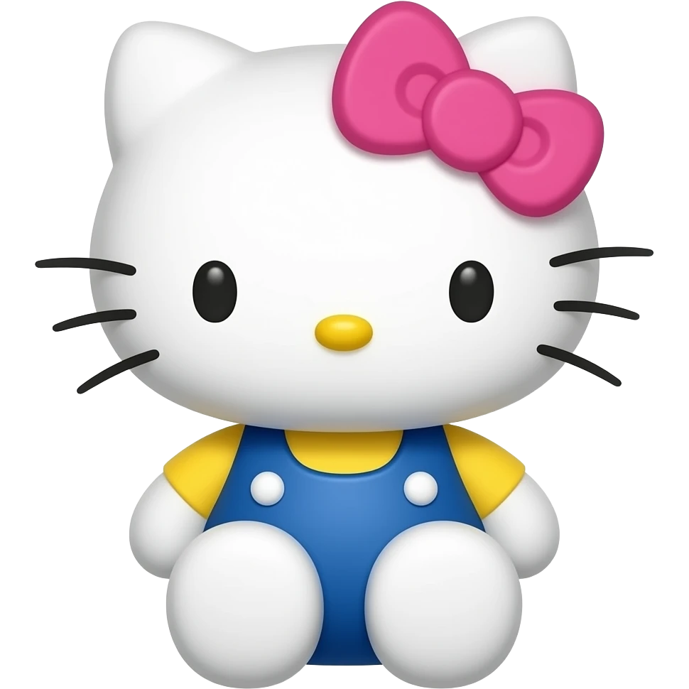 Hello kitty emoji