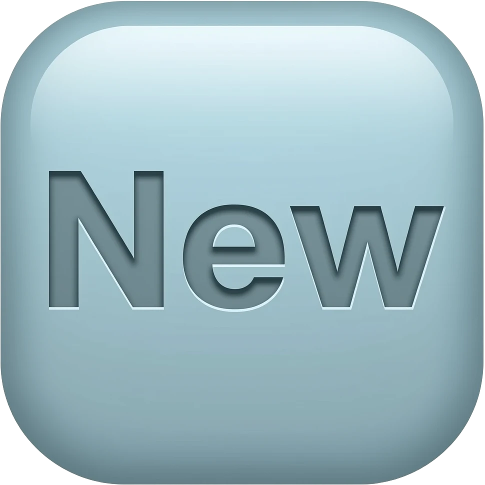 la palabra New emoji
