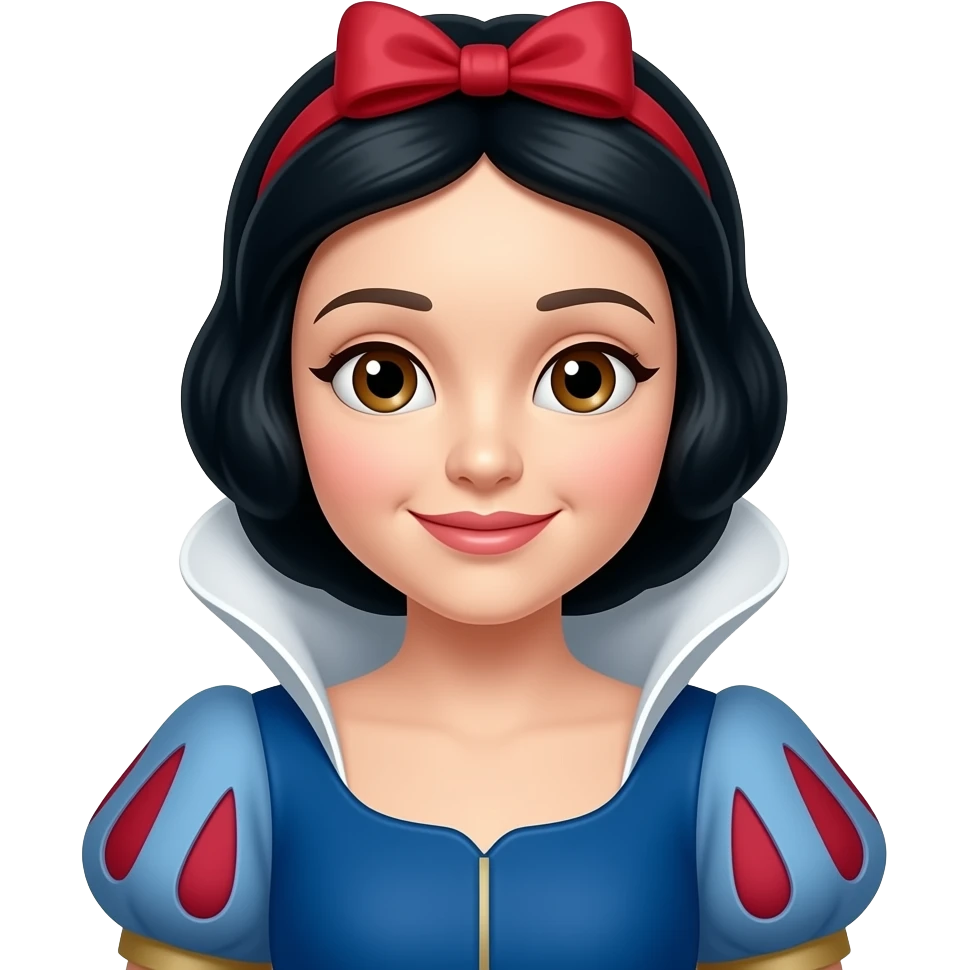 Snow white emoji