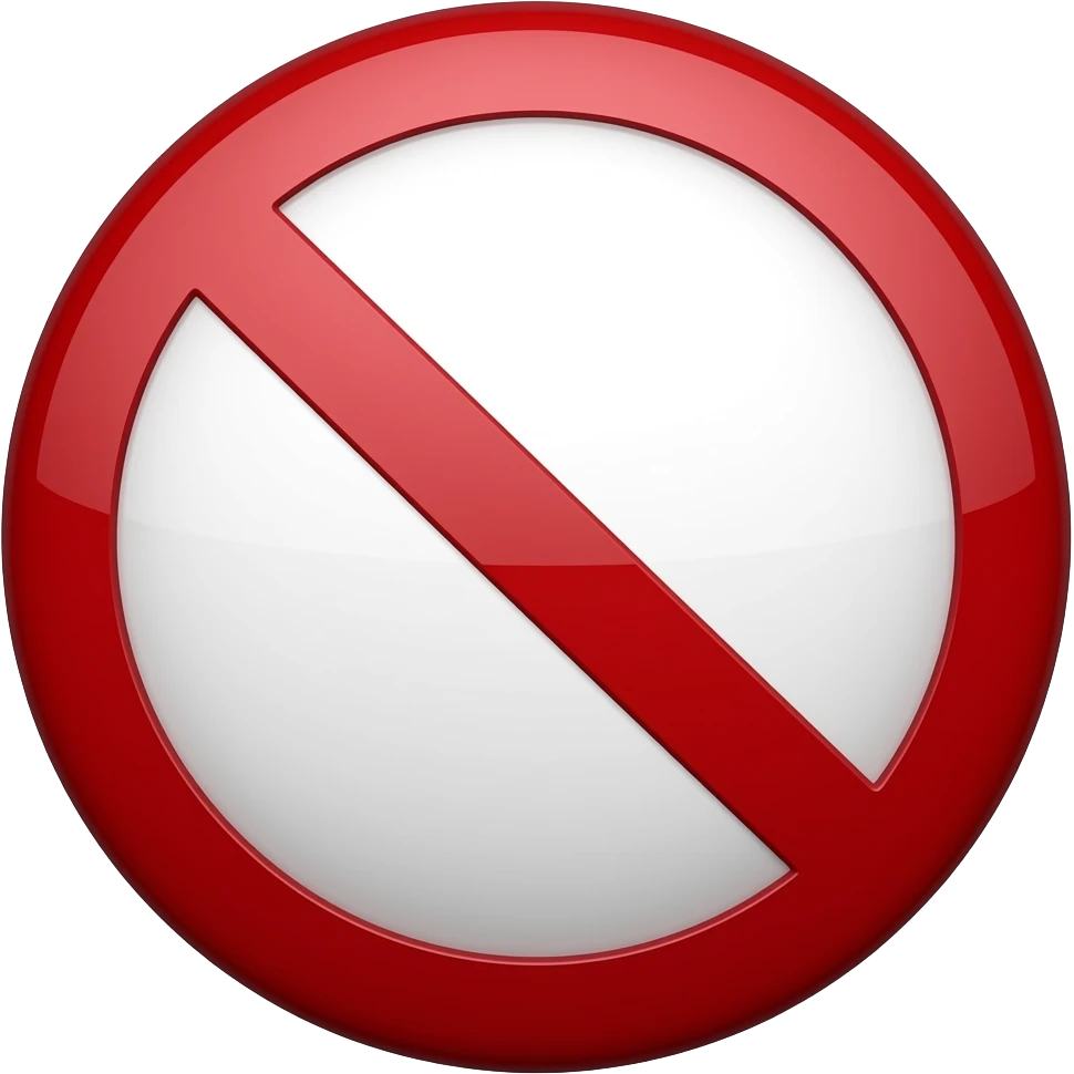 ingreso prohibido emoji