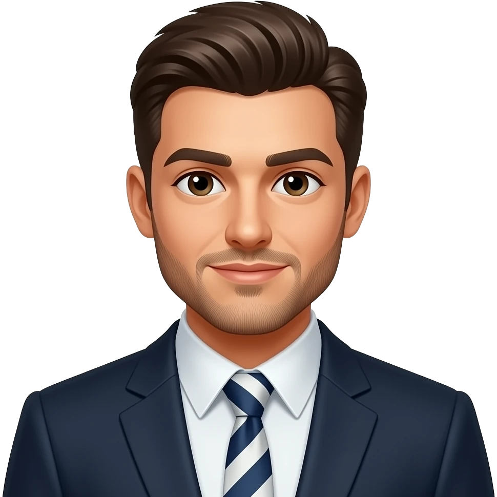 Handsome playboy emoji