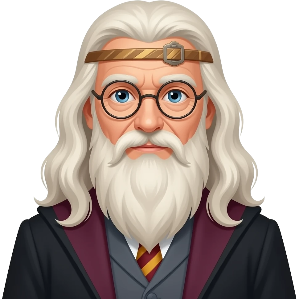 Директор у стилі дамблдора і одязі дамблдора emoji