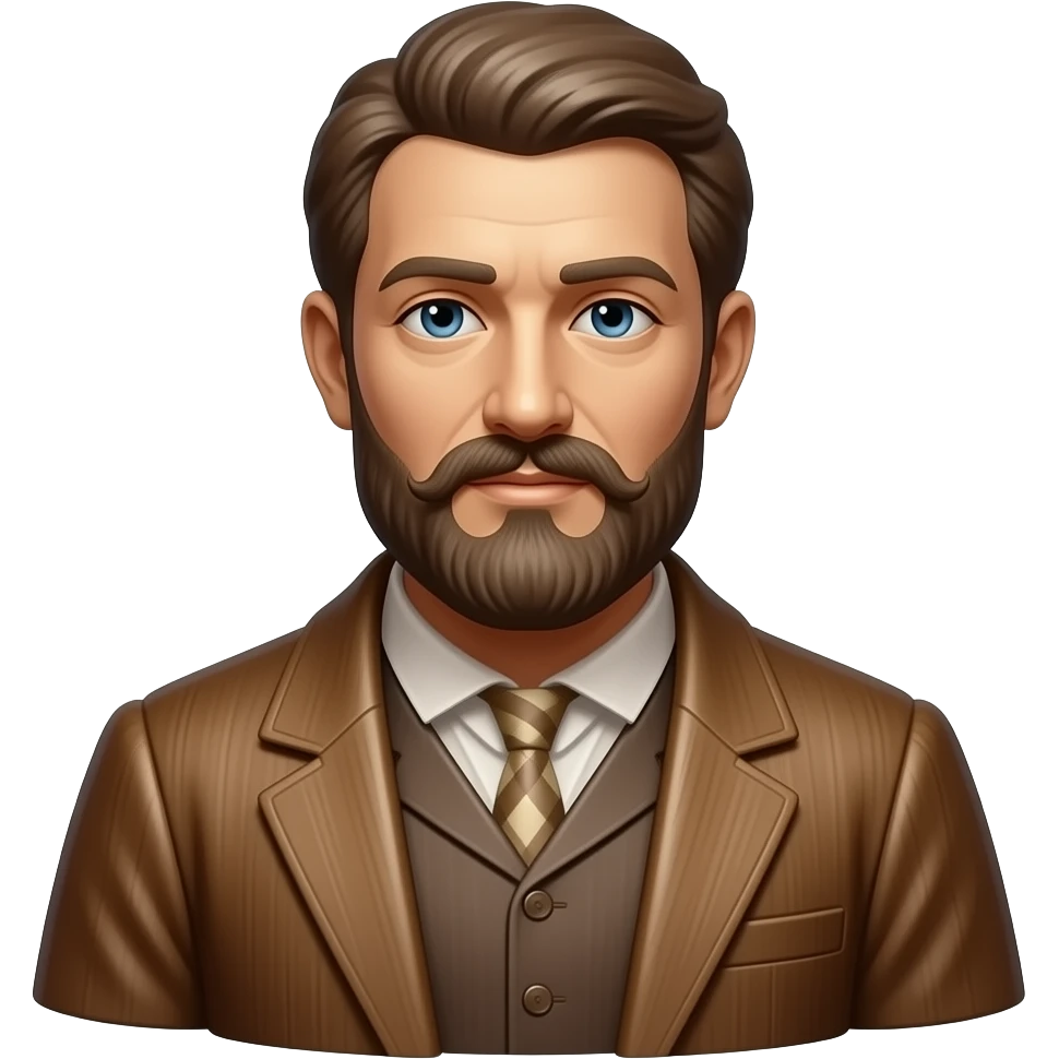 a historic statue wood mmuseum emoji