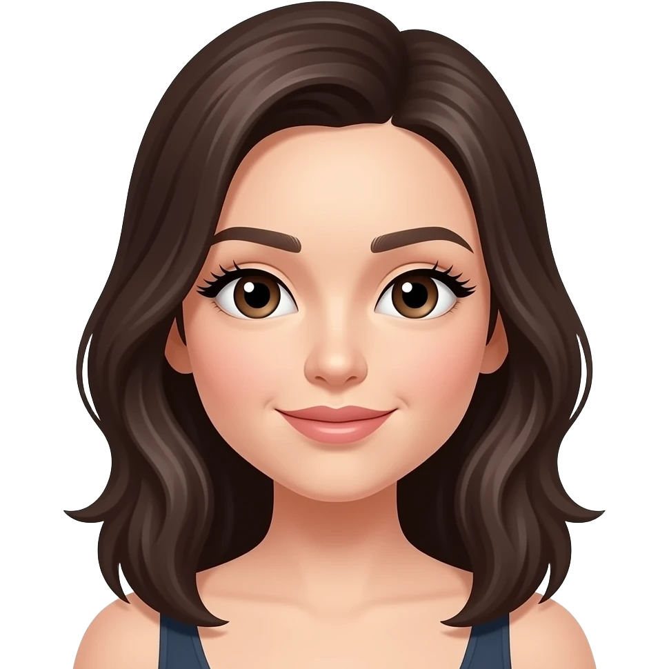 BONITO CON BONITAS PESTAÑAS emoji