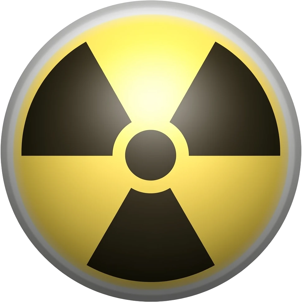 A nuclear warhead emoji