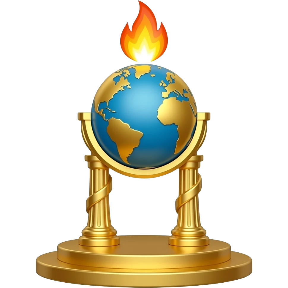 World Cup trophy gold 2026 emoji