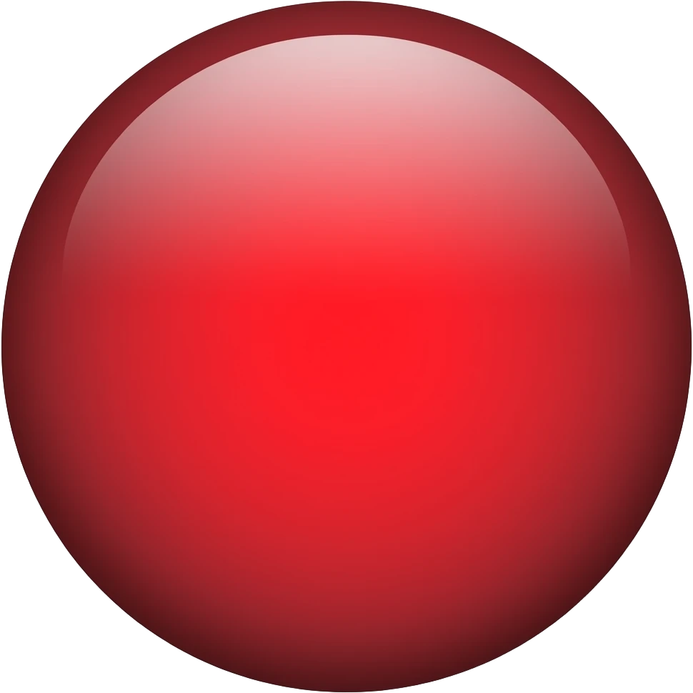 Red circle emoji