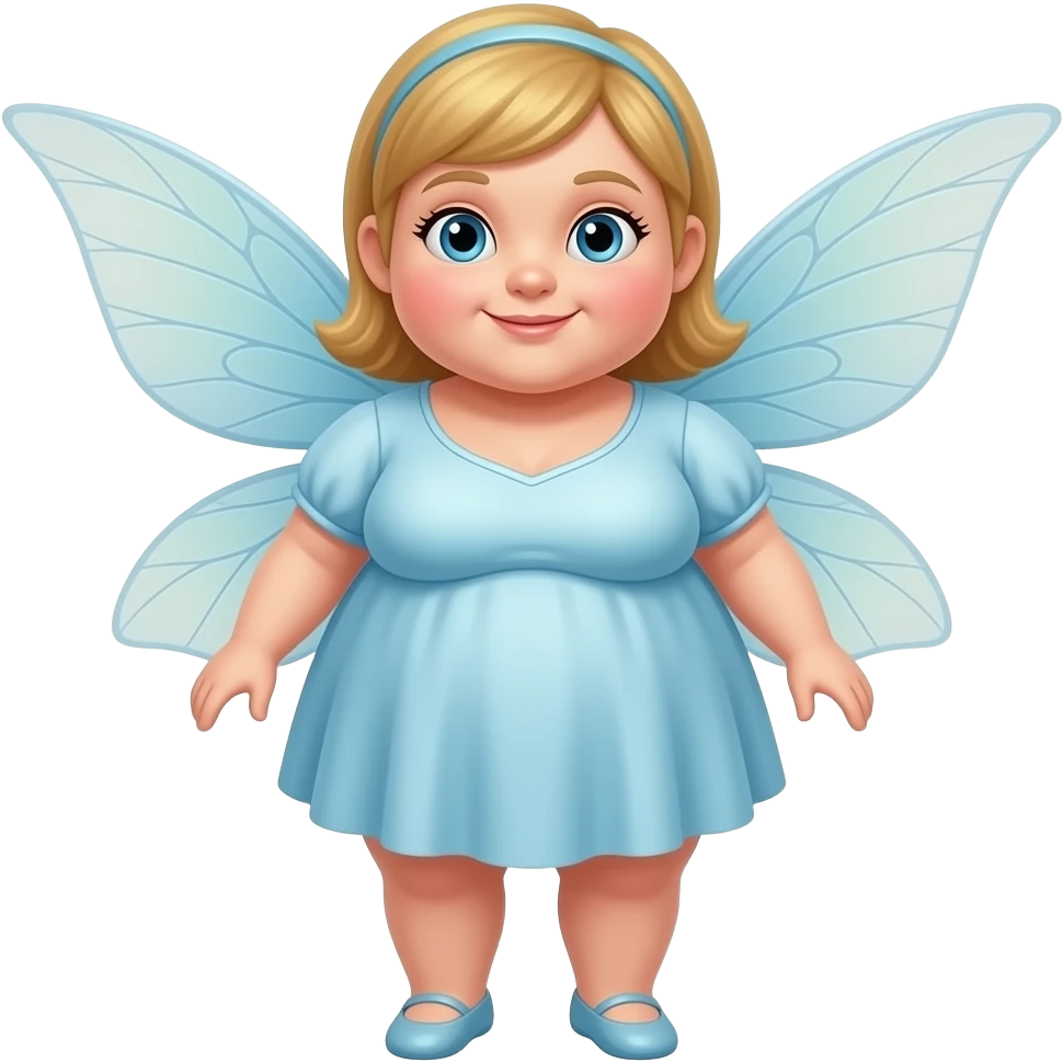 Big fat fairy emoji