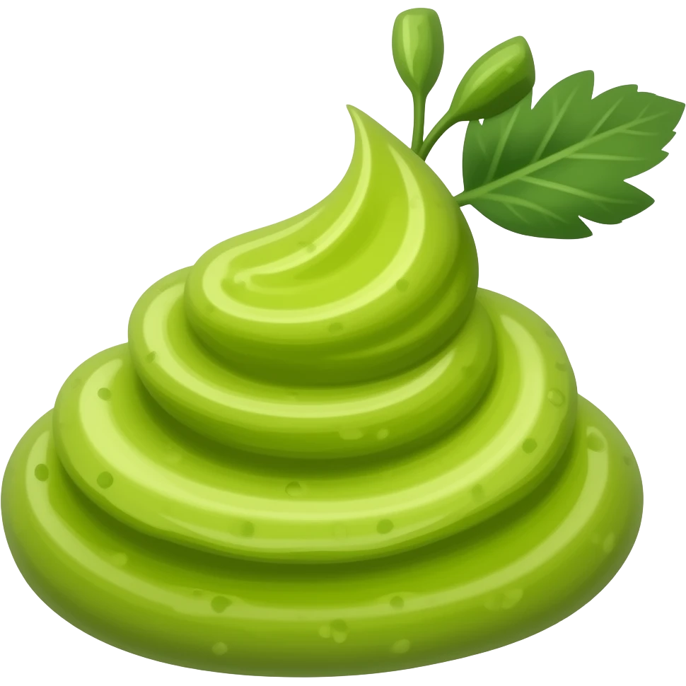 Wasabi emoji