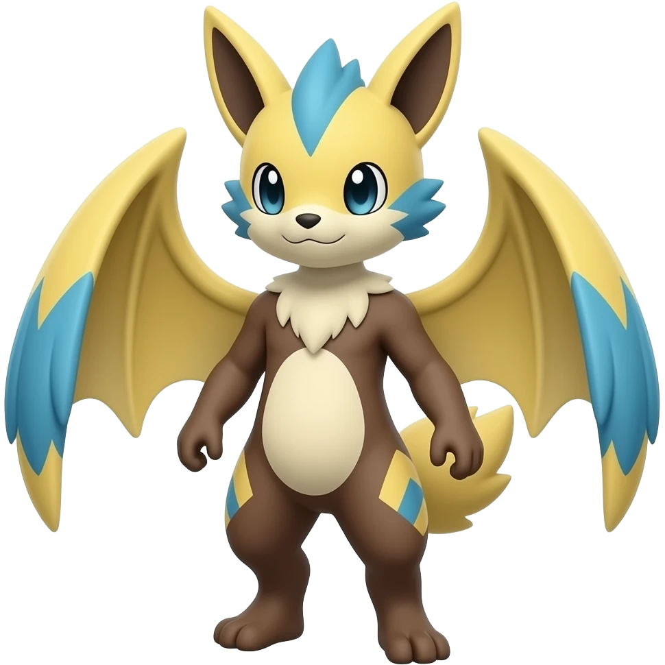 Pyroar-Furret-Shinx-Luxio-Luxray-Fakémon-hybrid emoji