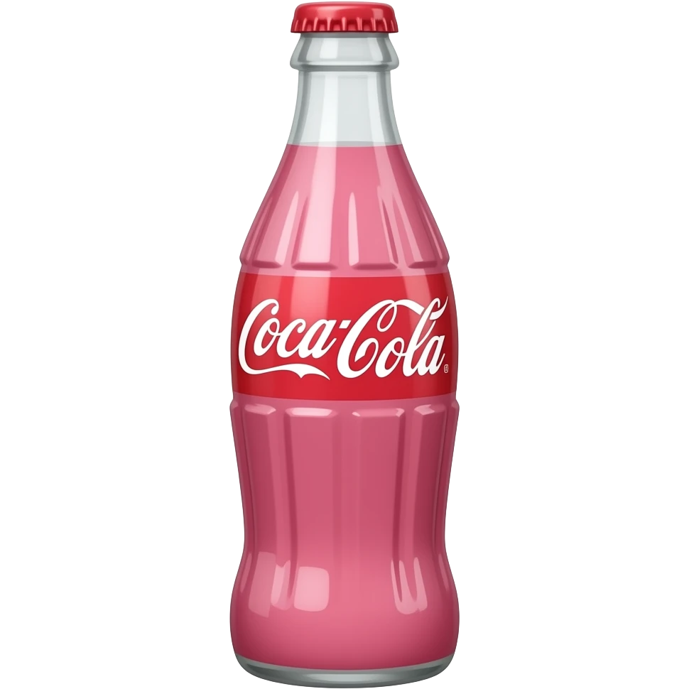 Coca cola Pink emoji
