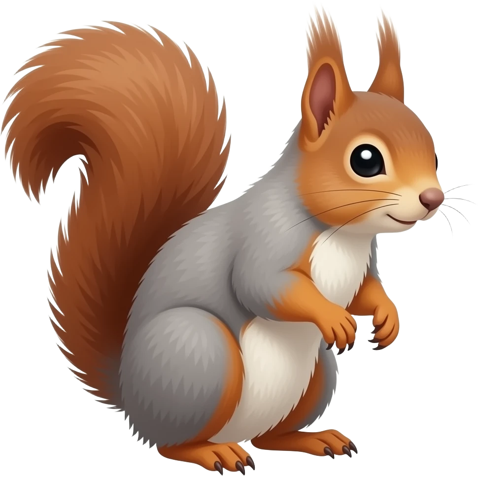 Sciurus griseus emoji