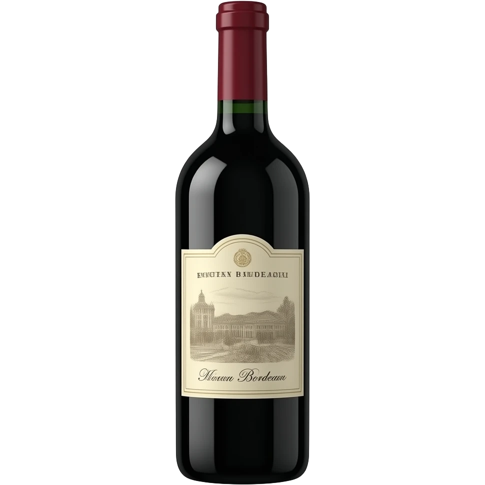 Generate an emoji with bordeaux vibes emoji