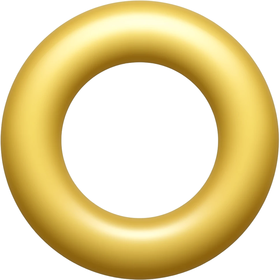 Yellow ring emoji