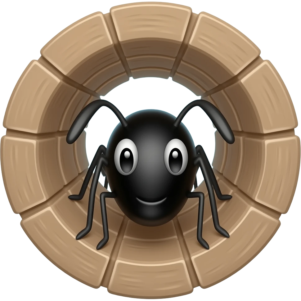 Make a ant tunnel emoji
