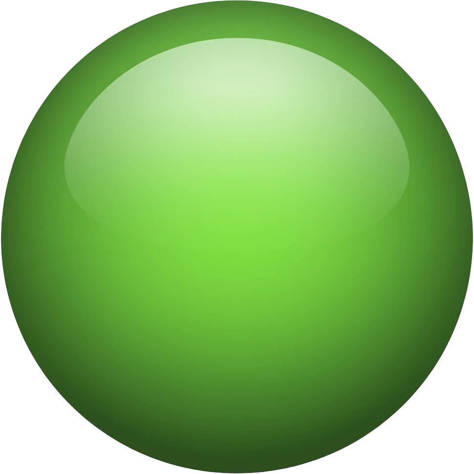 green ball emoji