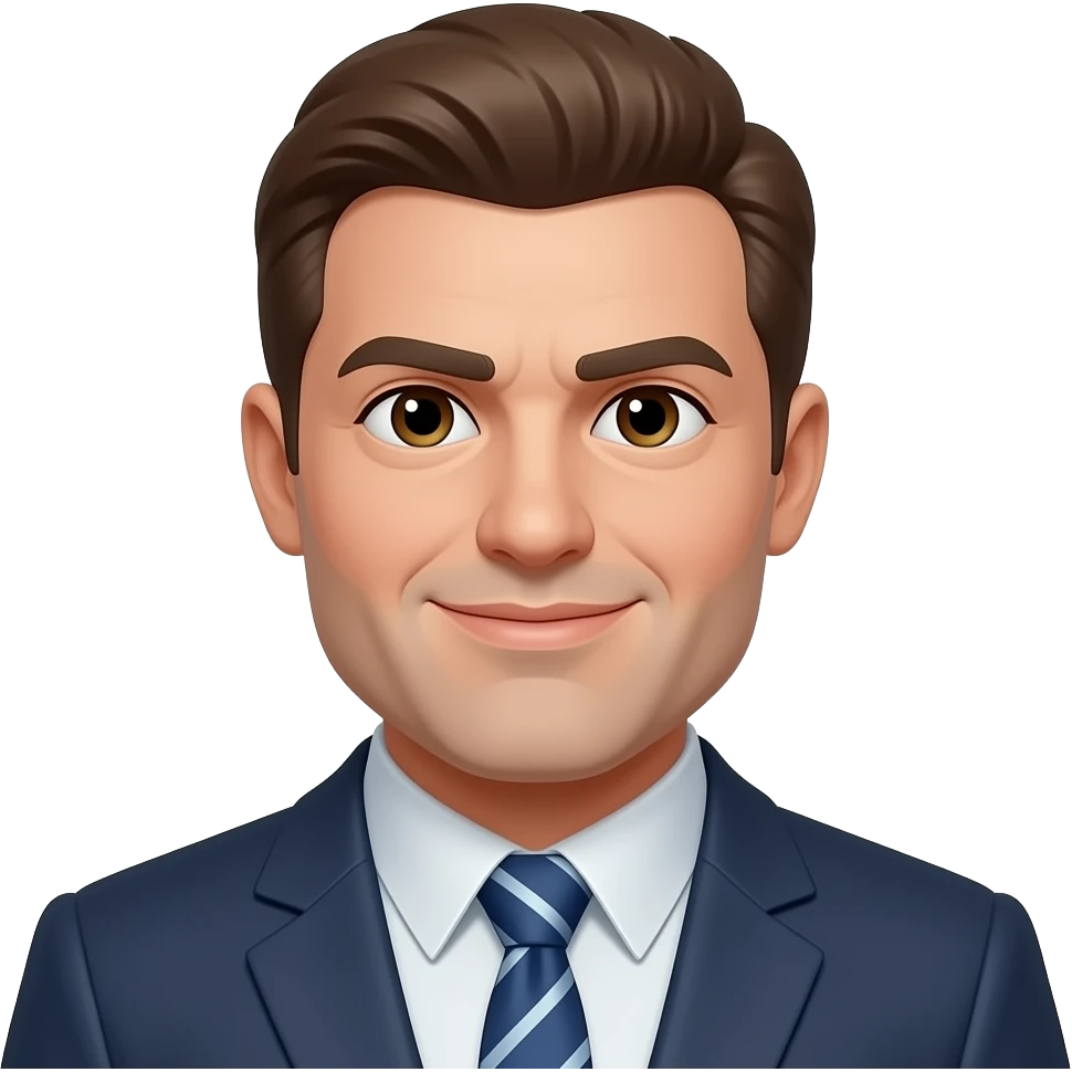 boss figure with hair emoji