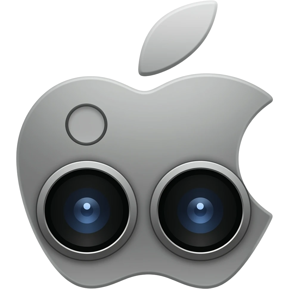IPhone 17 e a logo do iPhone emoji
