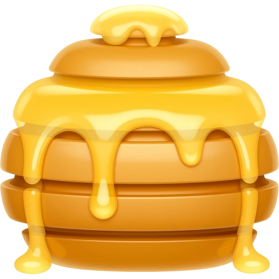 노란색 꿀 emoji