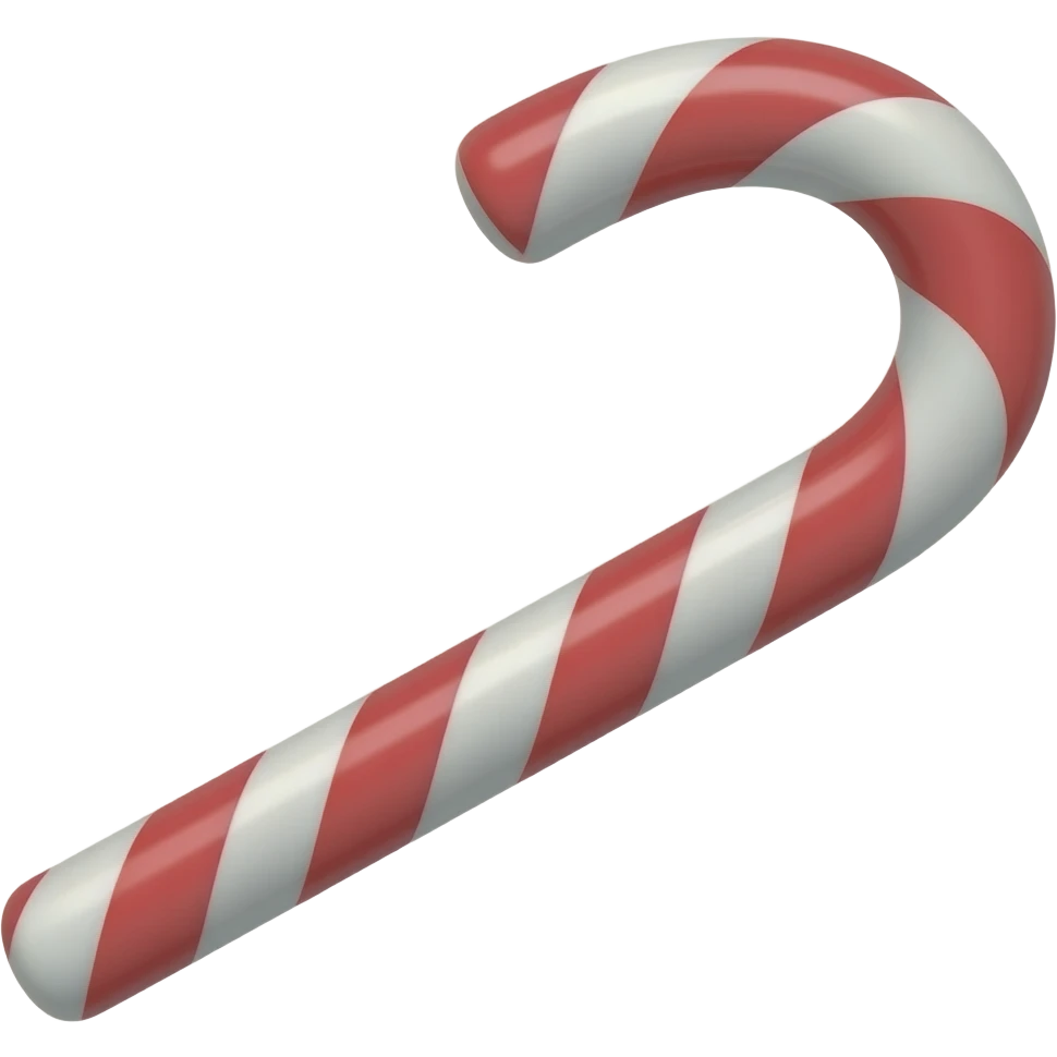 Candy cane emoji