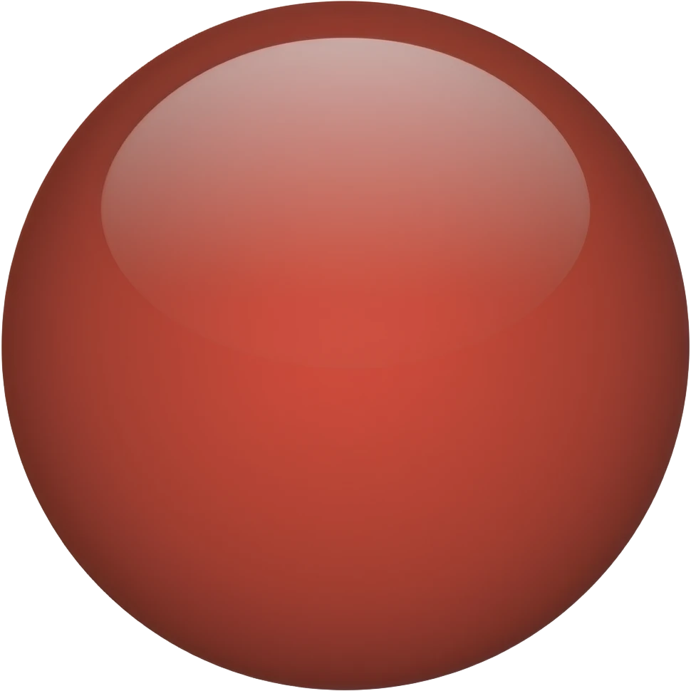 Circulo rojo emoji