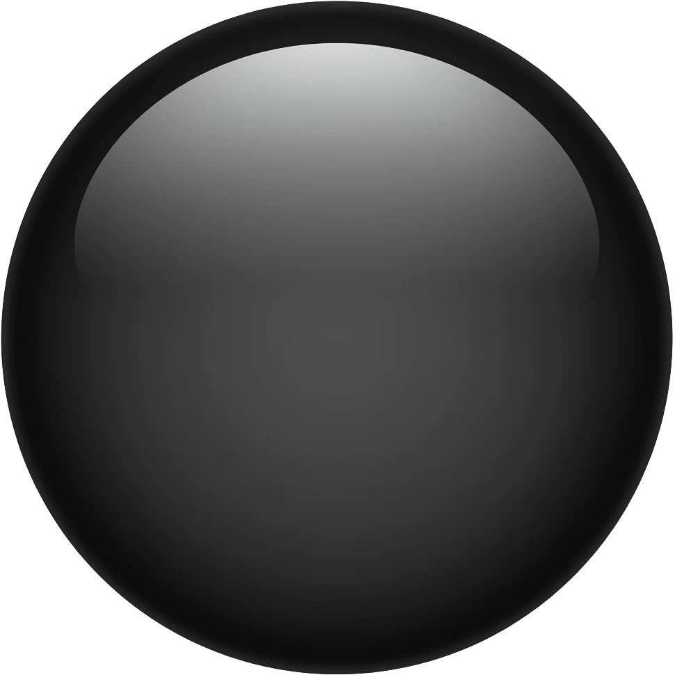 black circle emoji