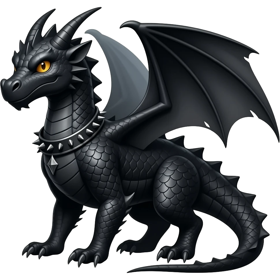 dragon dark goth emoji