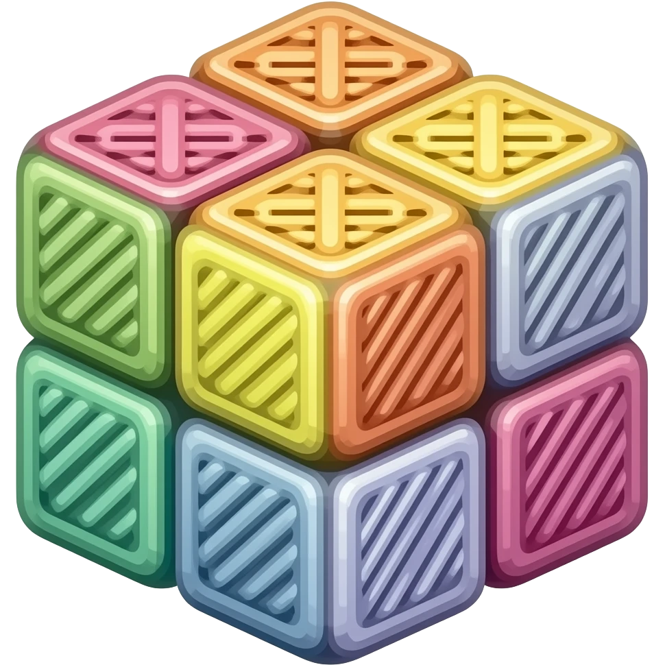 Scribledcolorcube emoji