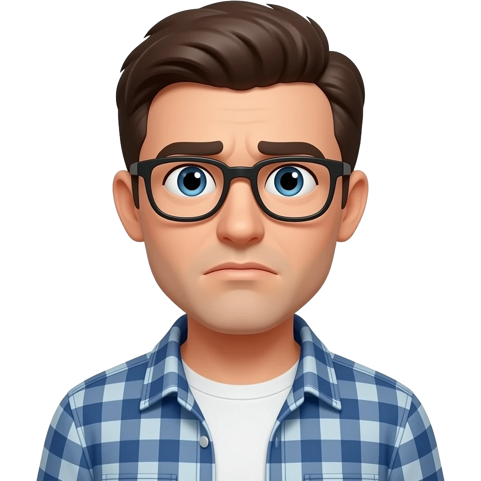 Dumb guy emoji