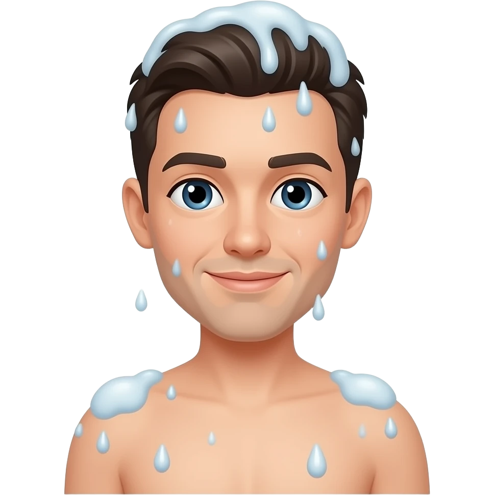 Showering emoji