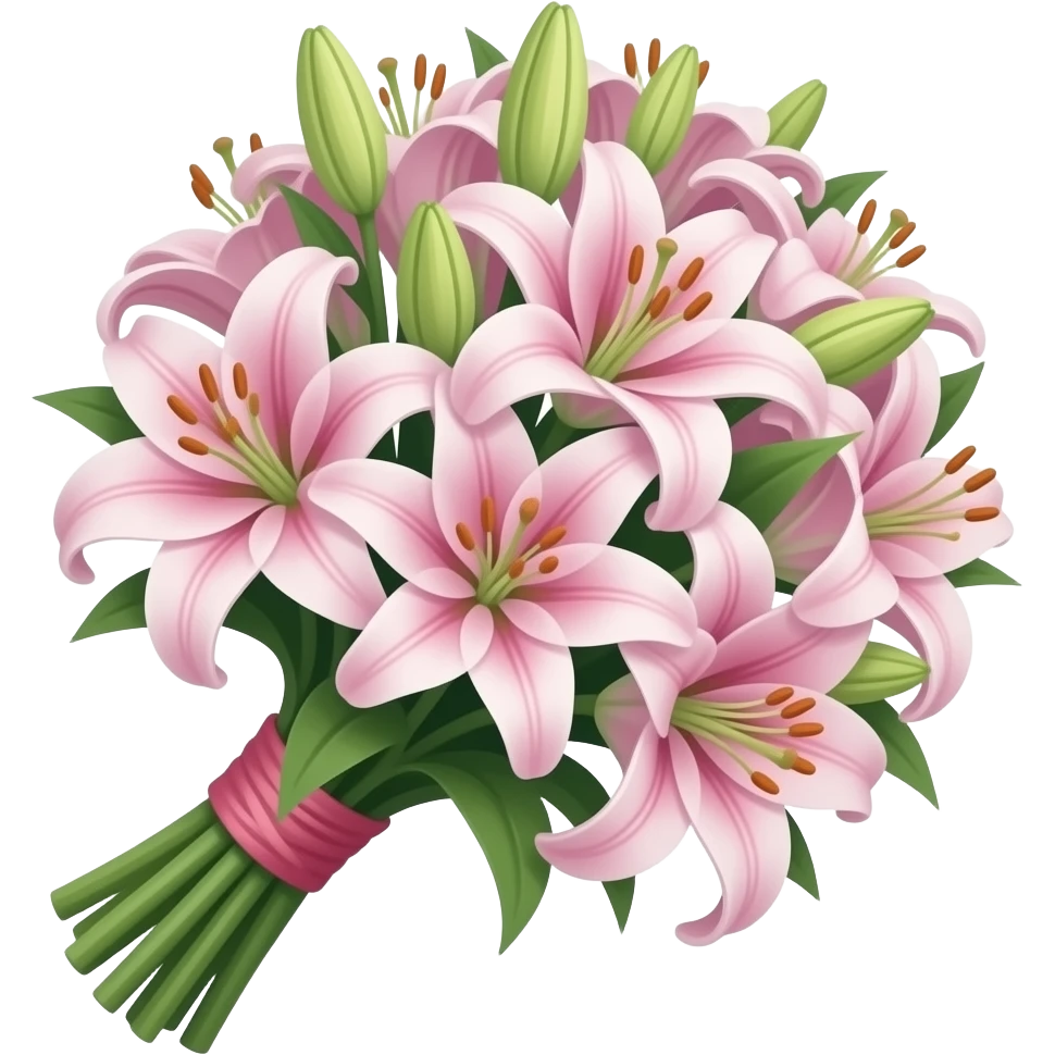 Closed Lillie bouquet emoji