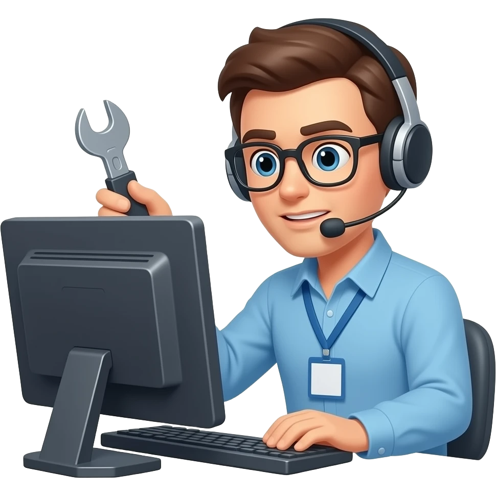 support fixer agent emoji