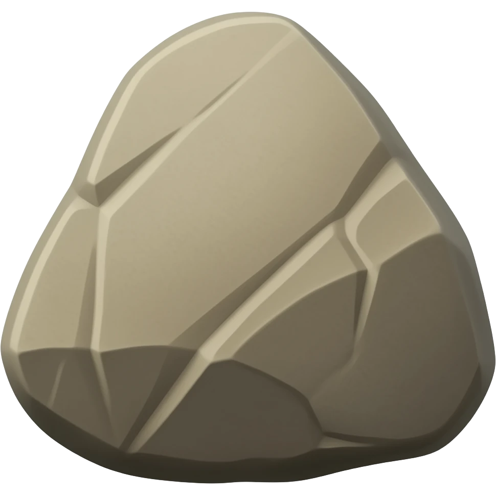 Rock emoji