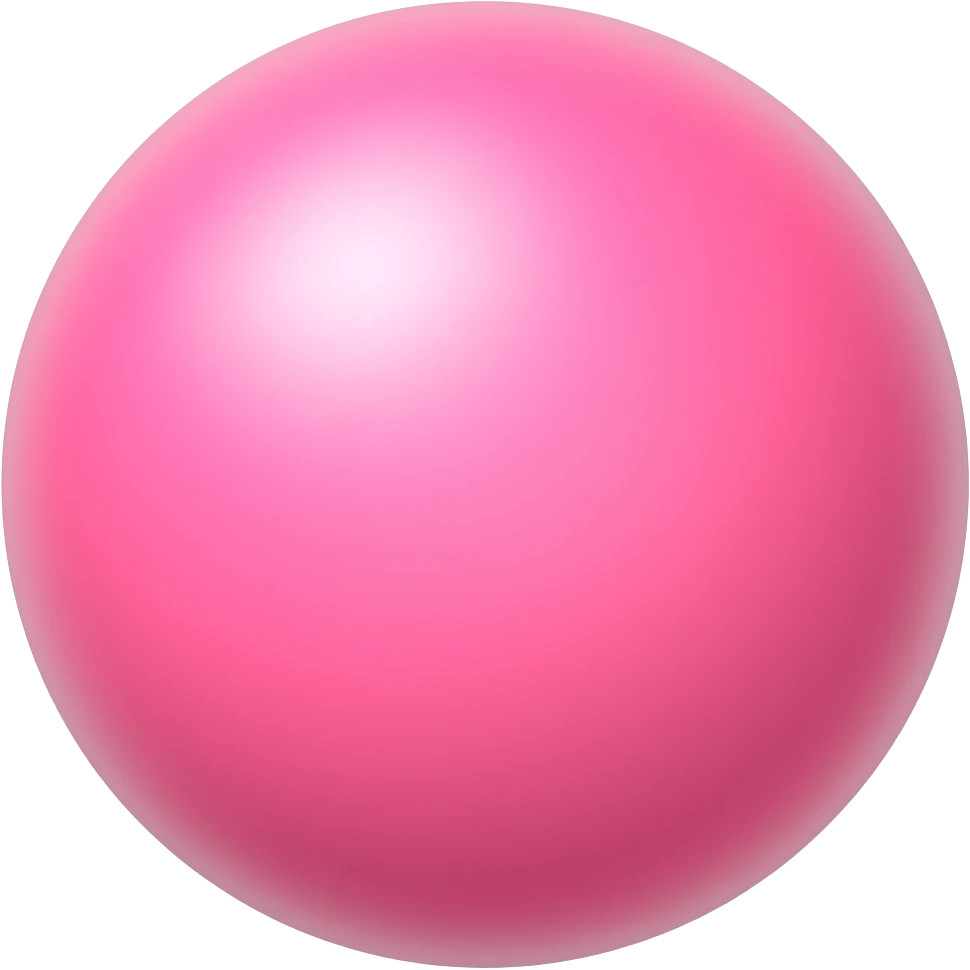 Pink sfere emoji emoji