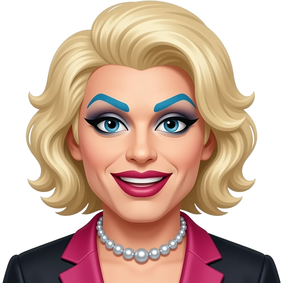 Drag queen emoji