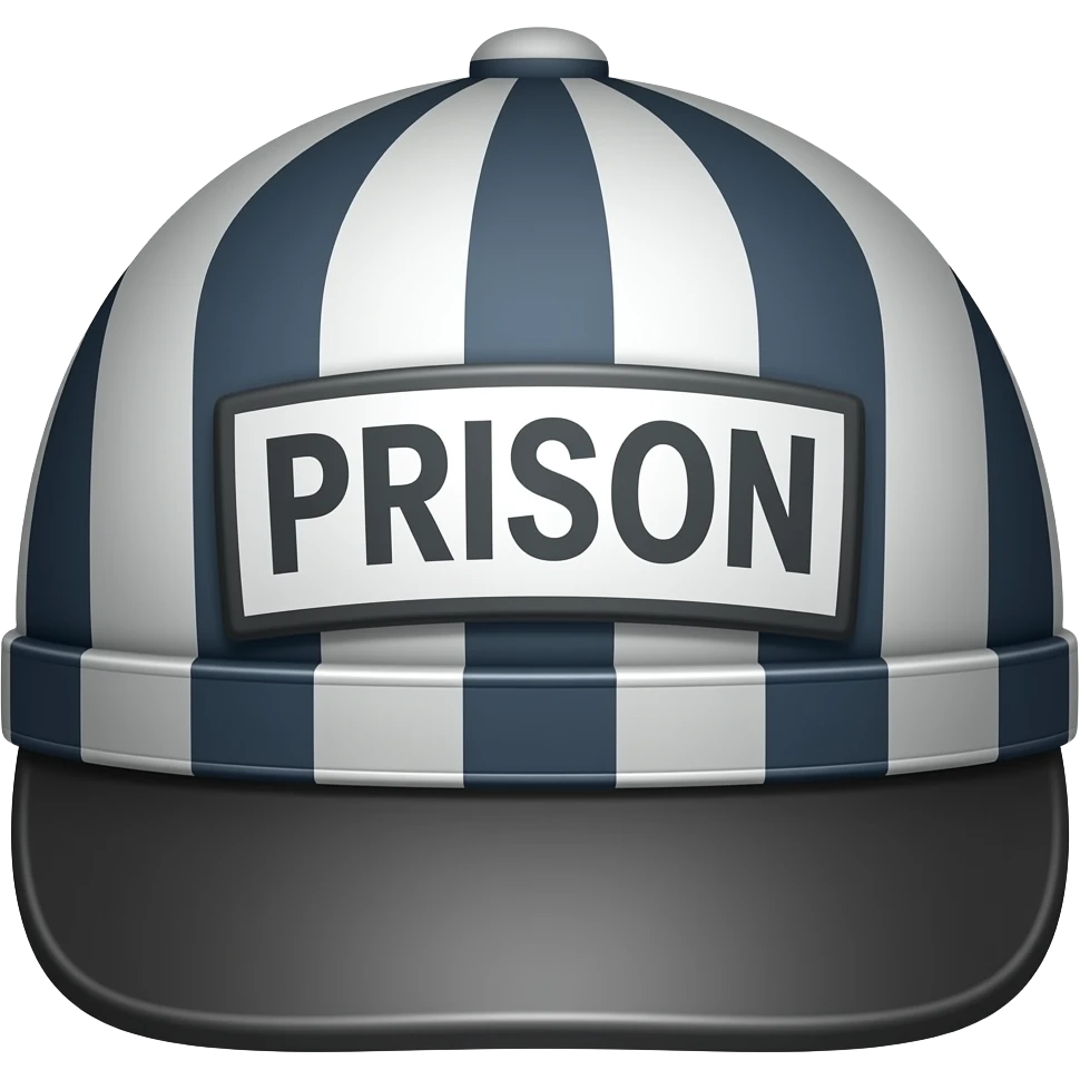 prison hat emoji