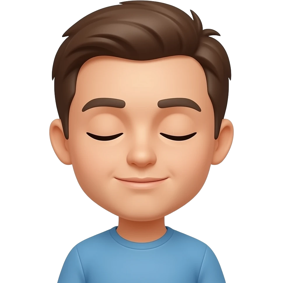 Sleepy emoji