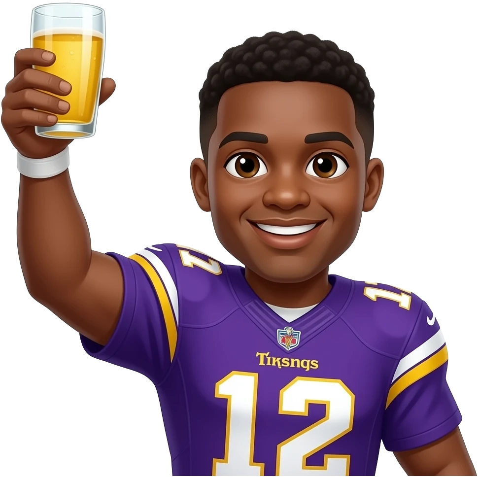 Minnesota Viking football SKOL emoji