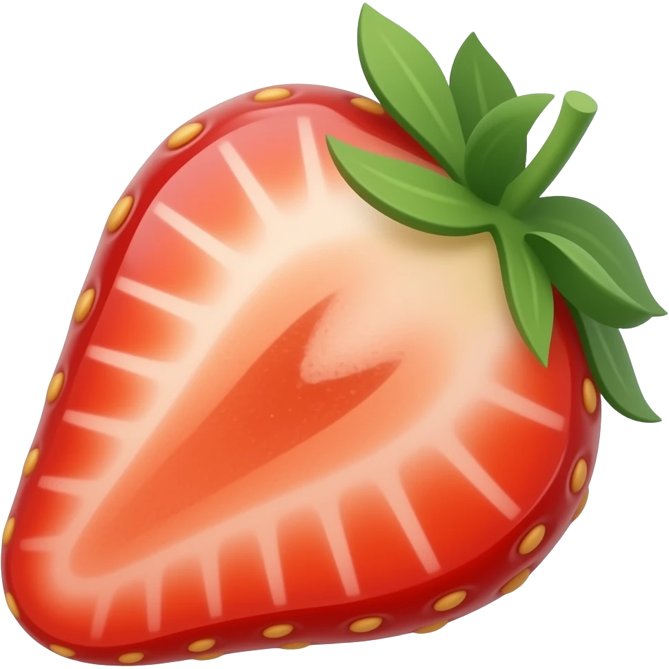 Strawberry matcha emoji