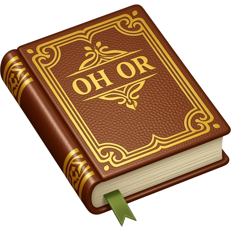 Book gold emoji