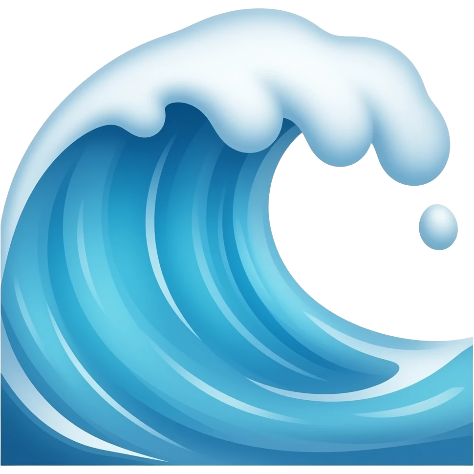 Waves emoji