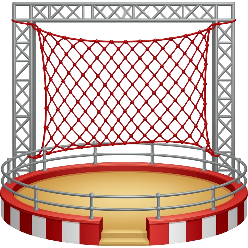 circus's safety net emoji