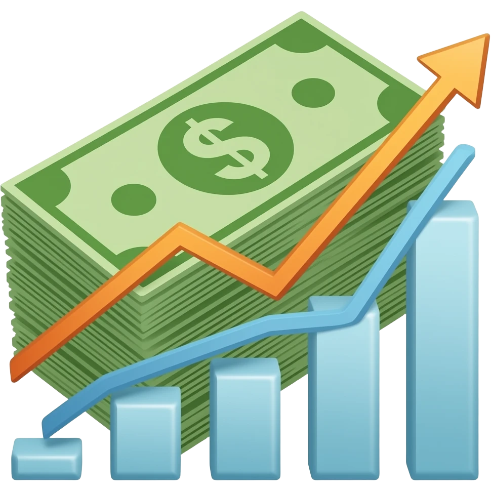money and profit growth emoji