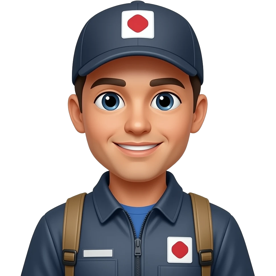 Delivery boy emoji