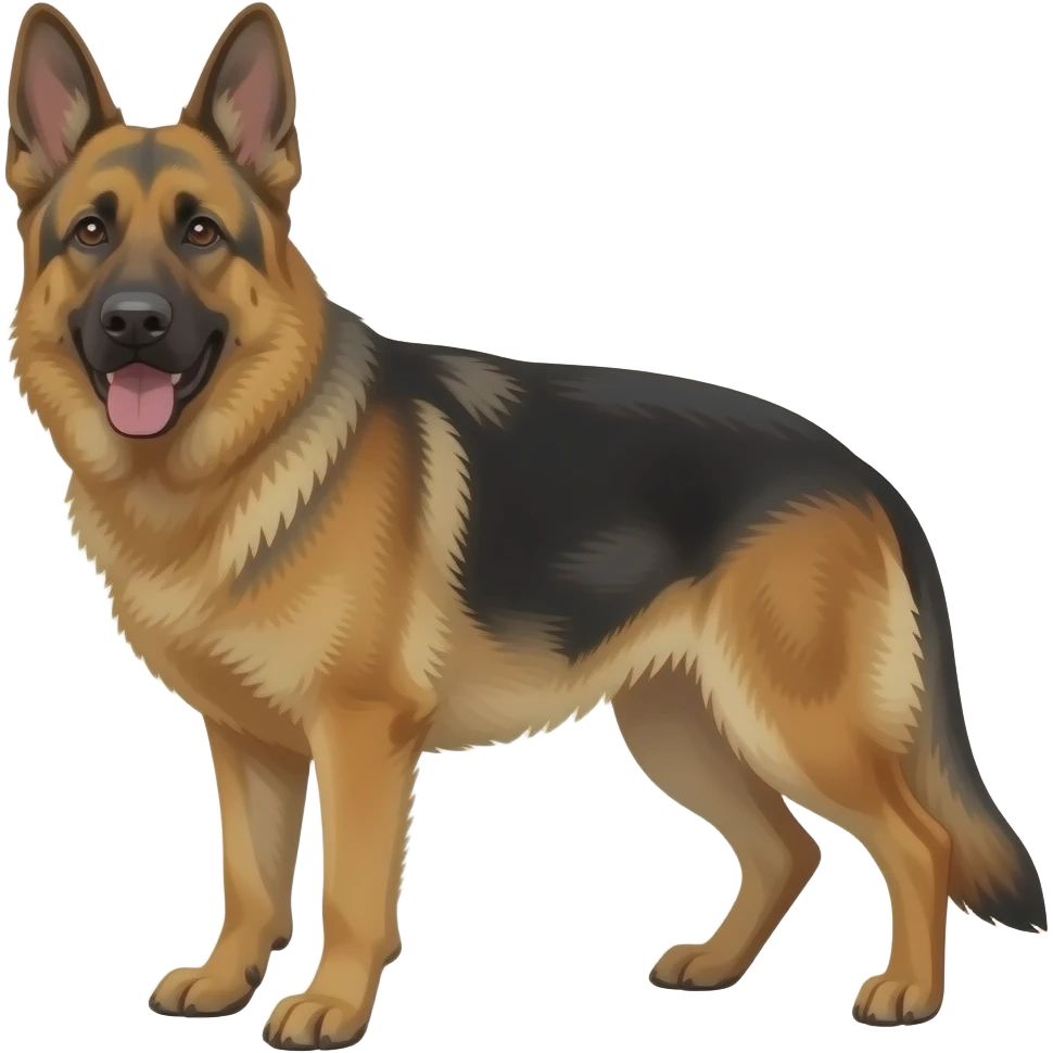 German Shepherd emoji