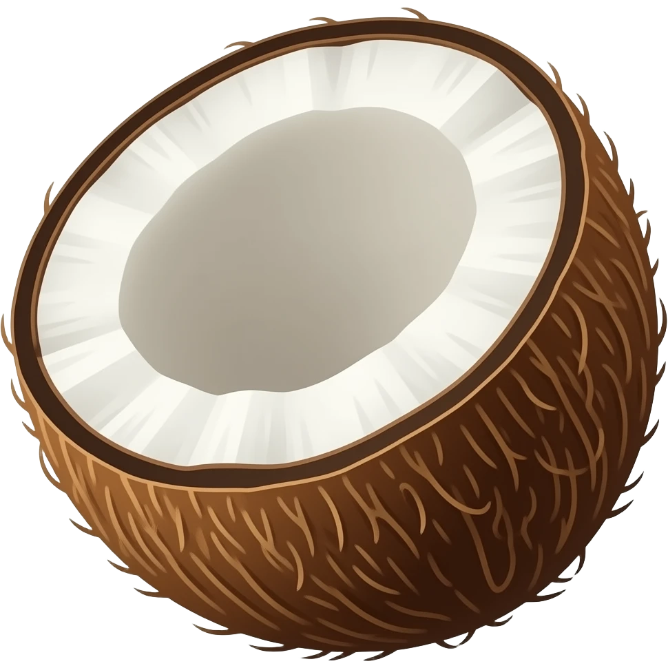 coconut full emoji