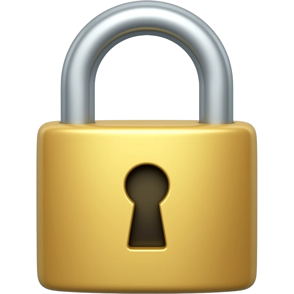 padlock emoji